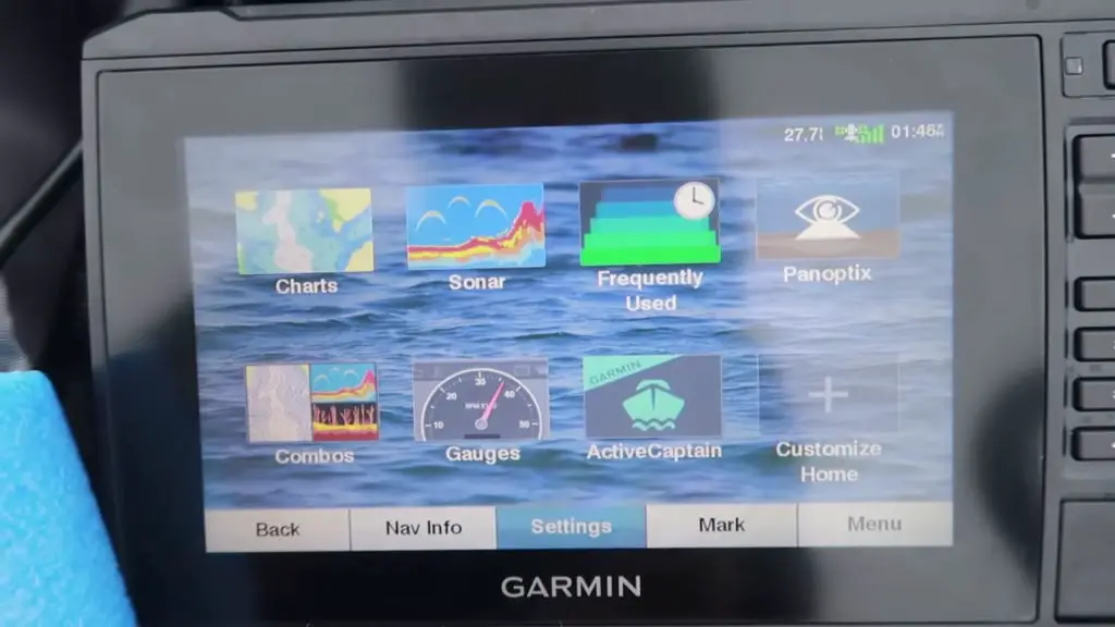 ice fish finder Display Quality